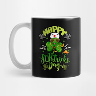 Nurse Shamrock EMT Irish St Patricks Day Nursing Medical Fun Mug